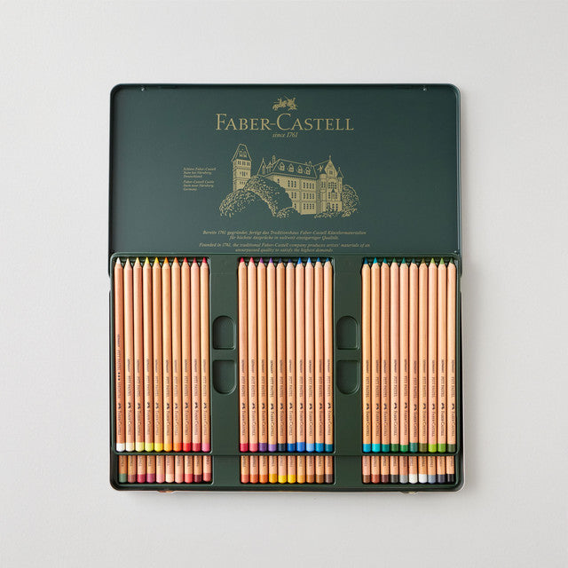 Faber-Castell Pitt Pastel Pencil Tin Assorted Colours Set of 60