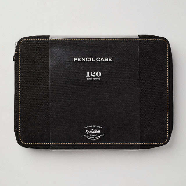 Speedball Global Canvas Black Pencil Case 120