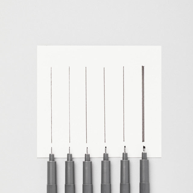 Staedtler Pigment Liner Pen Set of 6