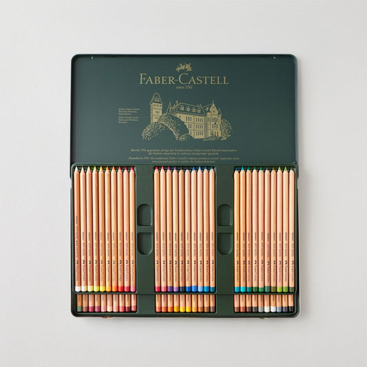 Faber-Castell Pitt Pastel Pencil Tin Assorted Colours Set of 60