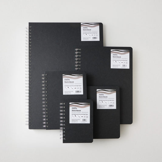 Many sizes Seawhite Euro Portrait Sketchbook 160gsm 50 Sheets