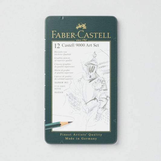 Faber-Castell 9000 Pencil Art Set of 12